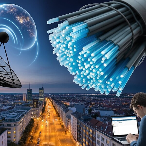Starlink vs. Glasfaser: Warum Der Orbit Schon Liefert