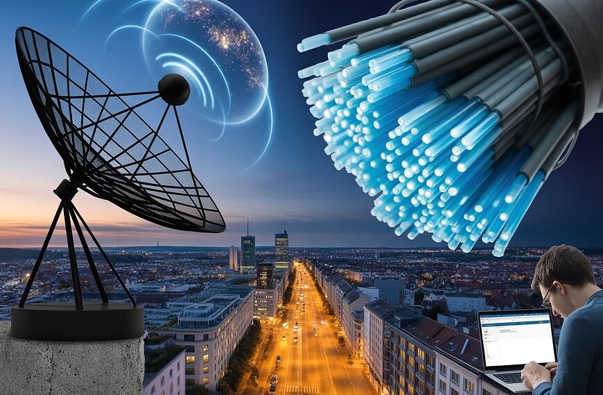 Starlink vs. Glasfaser: Warum Der Orbit Schon Liefert